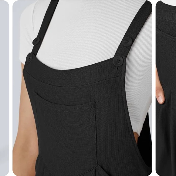 NWT HALARA Waffle Overalls - Picture 7 of 9